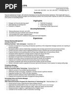 Controller Accounting Manager Aerospace In Los Angeles CA Resume Vytenis Vilkas