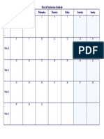 Mar Prod Schedule