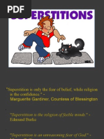Download Superstition Power Point Presentation by komalmgmt SN27817853 doc pdf
