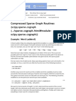 Compressed Sparse Graph Routines (Scipy.sparse.csgraph) — SciPy v0.15