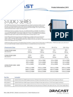 Dracast Led500 Studio Series Info Sheet