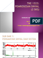 01 - Pengantar Sinyal Dan Sistem