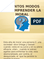 Distinto Modo de Moral