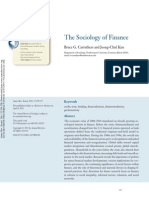 The Sociology of Finance by Bruce G. Carruthers and Jeong-Chul Kim