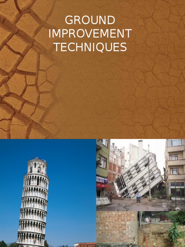 Ground Improvement PPT ISquareR | PDF | Drainage | Concrete
