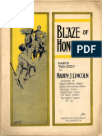 Blaze of Honor - Harry J. Lincoln
