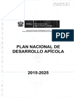 Plan - Nacional de Desarrollo Apicola 2015-2025 Minagri