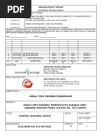 Cover Page - Control Building Layout