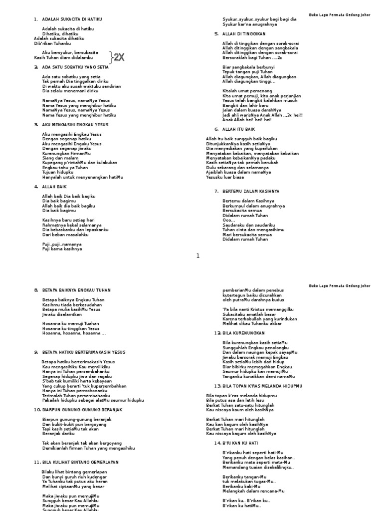 Lagu Anak Sekolah Minggu