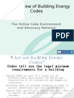 An Overview of Building Energy Codes: The Online Code Environment and Advocacy Network