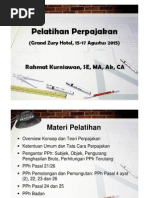 Download Microsoft PowerPoint - Materi Pelatihan Pajak 150815-1 by Mahen Travolta SN278297922 doc pdf