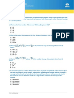 TCS Sample Question