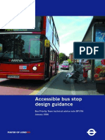 Accessibile Bus Stop Design Guidance