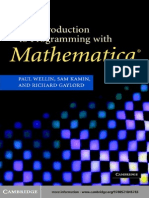 An Introduction to Programming With Mathematica