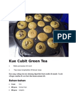 Kue Cubit Green Tea