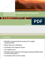 WCDMA Radio Network Planning and Optimization: Song Pengpeng