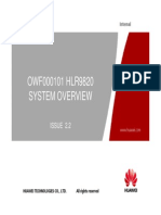 OWF000101 HLR9820 System Overview ISSUE2.2