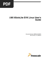 I.mx 6SoloLite EVK Linux User's Guide