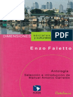 Enzo Faletto, Antología (M. Garretón)