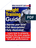 Bm101 Weight Training Guide