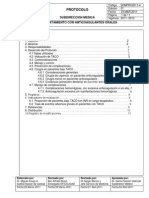 Tratamiento Con Anticoagulantes Orales