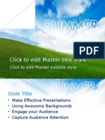 Click To Edit Master Title Style