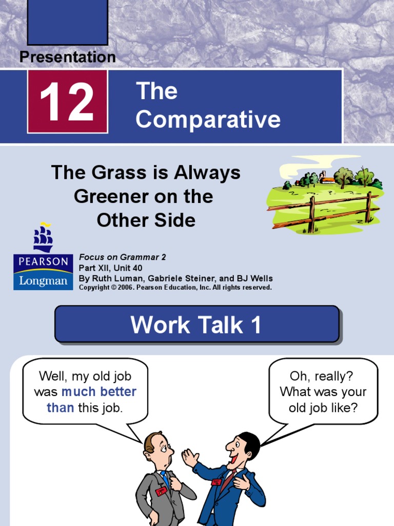 Comparative of Ajdectives | Rules | Syntax