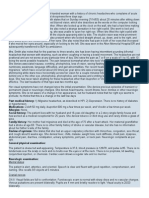 Sample Neurological H