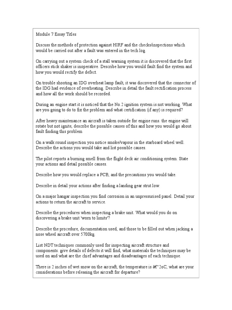 Module 7 essays image