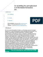 Authors: Pore Geometric Modeling For Petrophysical Interpretation of Downhole Formation Evaluation Data