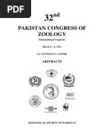 Download Abstracts for 32nd Congrass of Zoology by Saima Waseem SN278406482 doc pdf