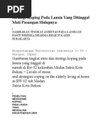 Download Strategi Koping Pada Lansia Yang Ditinggal Mati Pasangan Hidupnya by Fahroel Mou SN278411103 doc pdf