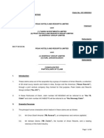 PHRL V TIL & Ors - Consolidated Particulars of Claim - FINAL