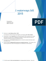 National Waterwys Bill