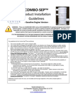 ComboSep Gas Install Guidelines Jan09 PDF