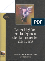 Pinkler Leandro - La Religion en La Epoca de La Muerte de Dios
