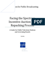 CPB White Paper on Spectrum Auction and Repacking Process
