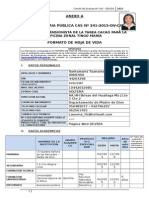 Anexo A Convocatoria CAS #241 1