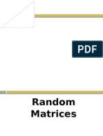 Random Matrcies