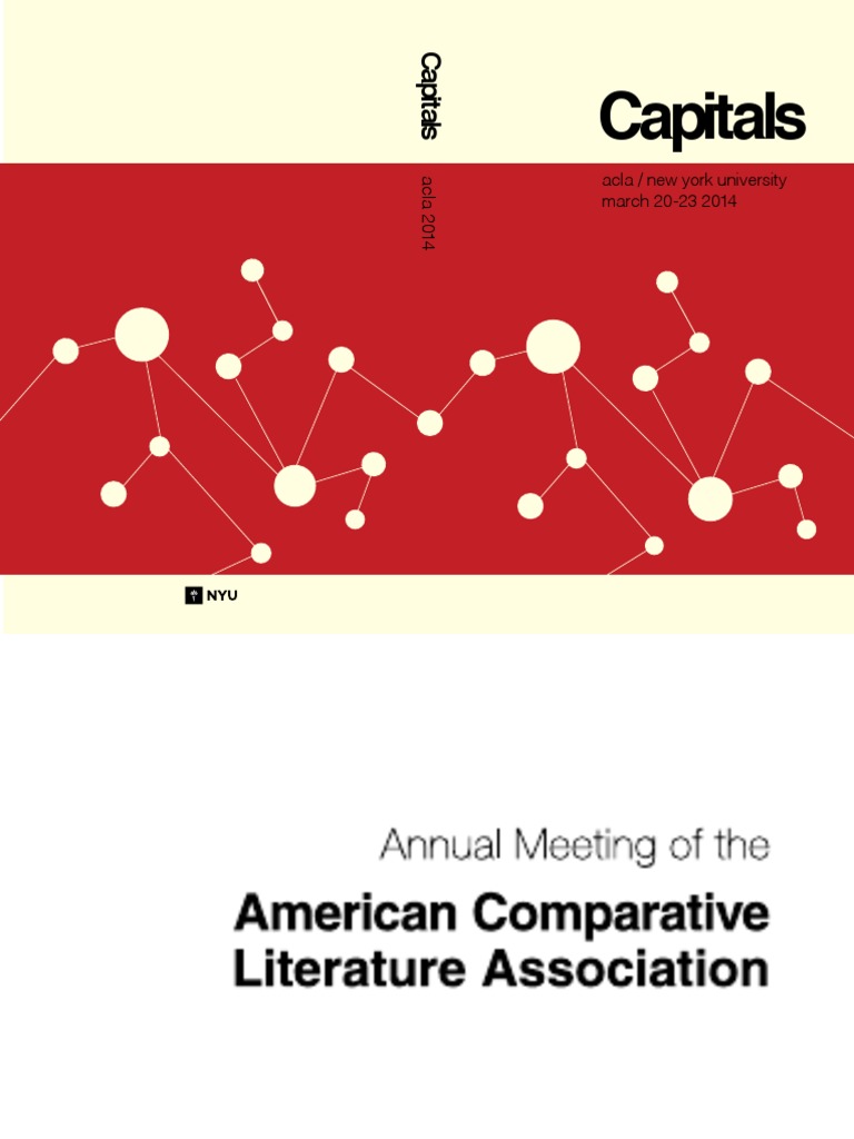Full Program Guide 2014-ACLA PDF New York University Postcolonialism