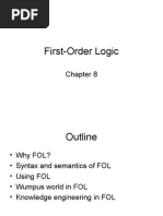 First Order Logic (Artificial Intelligence)