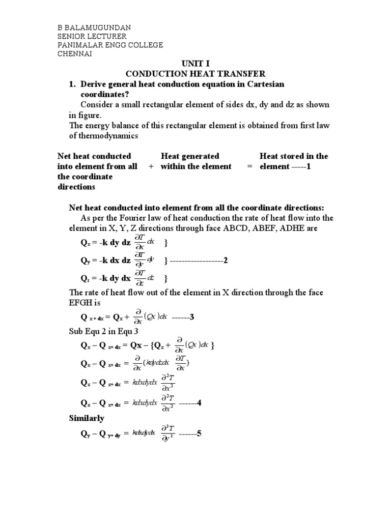 Heat Transfer Fundamentals and Equations | PDF | Boundary Layer | Heat ...