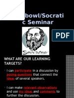 Socratic Seminar Rules