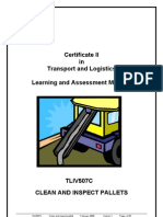 TLIV507C - Clean and Inspect Pallets - Learner Guide