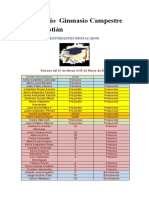 Estudiantes Destacados Semana Del 1 Al 5 de Marzo de 2010