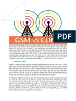 GSM and Cdma