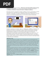 NOÇÕES de INTERNET, TÉCNICAS de ESTUDO E REDAÇÃO ACADÊMICA - Diferenças Entre Língua Falada e Língua Escrita, Pontuação e Acentuação