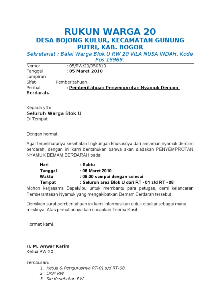 Surat Permohonan Iuran Sekolah - Selangor h