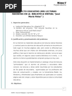 Esquema Proyecto Educativo