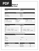 Daily Cigarette Count Sheet Template | PDF